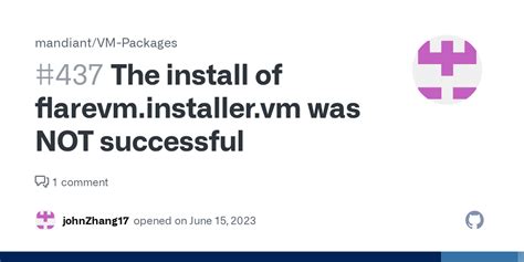 The Install Of Flarevm Installer Vm Was NOT Successful Issue 437