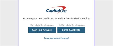 How To Sign In Activate Your New Capital One Credit Card