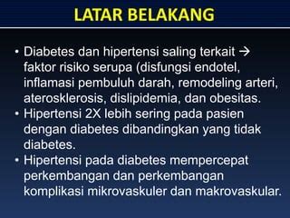 Tatalaksana Hipertensi Pada Penderita Diabetes PPT