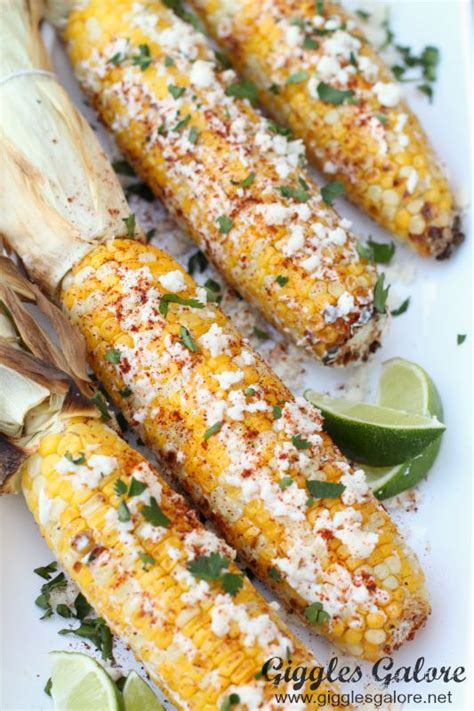 Grilled Mexican Street Corn Giggles Galore