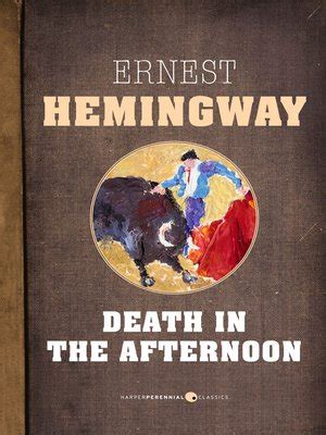 Death In the Afternoon by Ernest Hemingway · OverDrive: eBooks ...