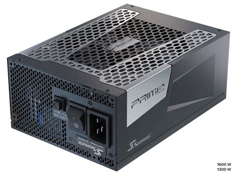 Seasonic PSU 1600W Titanium PCIe Gen 5 - PRIME TX-1600 - SSR-1600TR - English | Dekada.com