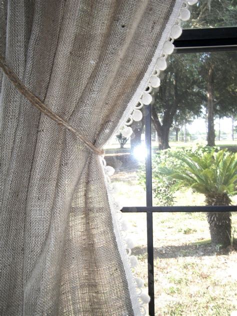 Шторы мешковина в интерьере (76 фото) - фото - картинки и рисунки ...