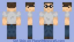 Hank Hill Minecraft Skin