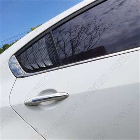 For Kia Forte K Pcs Carbon Fiber Side Vent Window Scoop