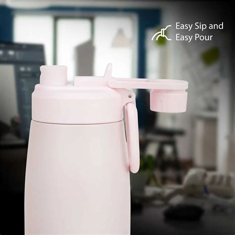 Ml Briiton Thermoflask Cosmos Pink Hydraflask Hot And Cold Water Bottle At Rs In New Delhi
