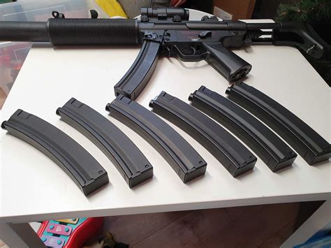 Classic Army Mp5 Met 7 Mags Airsoft Bazaar