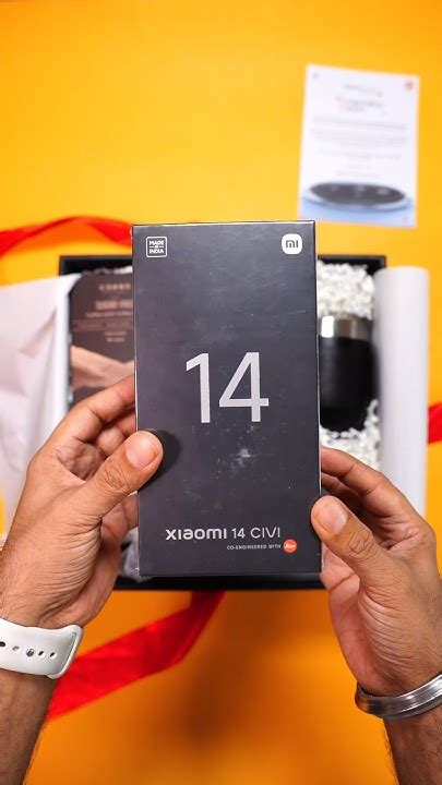 Xiaomi 14 Civi Shadow Black Reviewer’s Box And Hands On 🔥 Ytshorts Xiaomi14civi Youtube