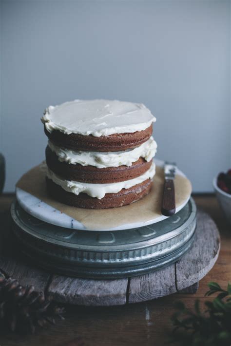 Soft Gingerbread Cake With Cream Cheese Frosting Sweet Tooth Girl