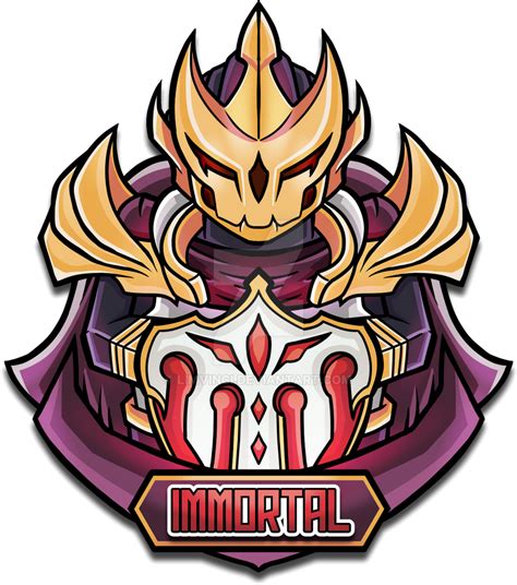 IMMORTAL - Rank - Logo by LimVinci on DeviantArt