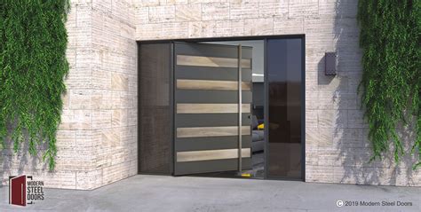 Wood, Steel & Glass Front Doors | Modern Steel Doors