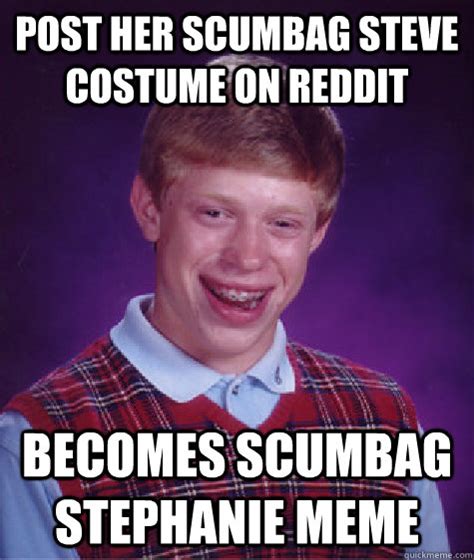 Scumbag Steve Costume