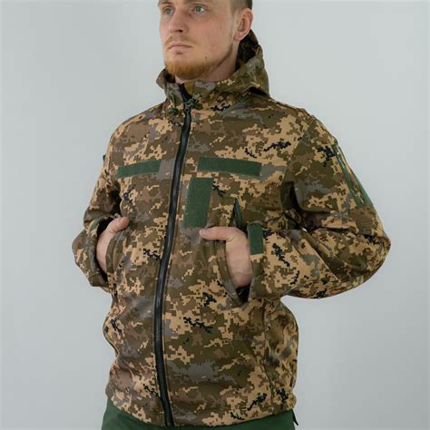 Купити Куртка soft shell військова демісезонна піксель (46 - 64р ...