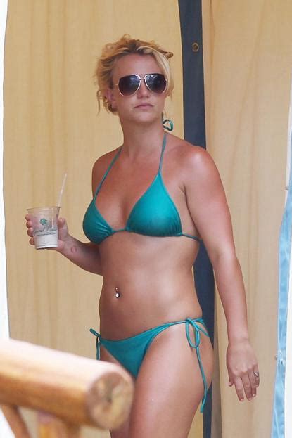 Britney Spears Turquoise Bikini Babe