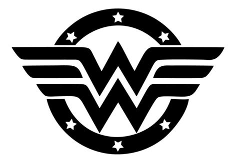 Sticker De Vinilo Logo De La Mujer Maravilla Wonder Woman Vinyl