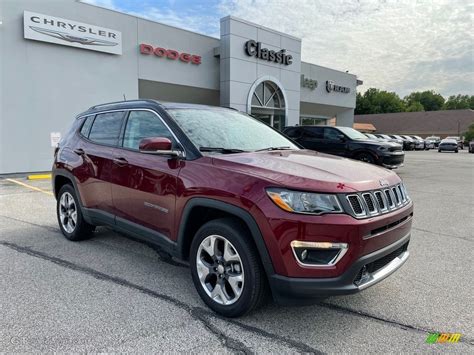 2021 Velvet Red Pearl Jeep Compass Limited 4x4 142093750 Photo 4 Car Color