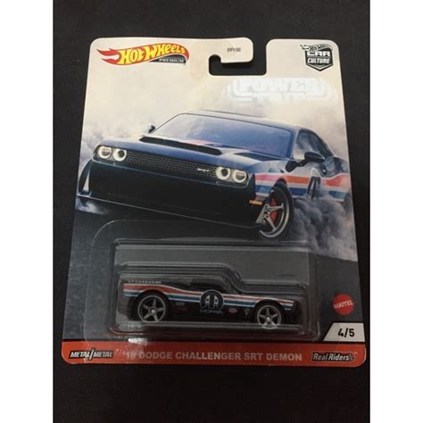 風火輪 hot wheels 道奇 Dodge Challenger 地獄貓 srt demon 精裝 膠胎 蝦皮購物