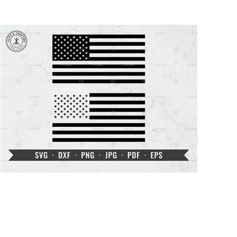 American Flag svg For Cricut and Silhouette, US Flag svg, US - Inspire ...