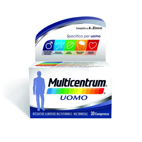 Multicentrum Uomo Integratore Multivitaminico Multiminerale