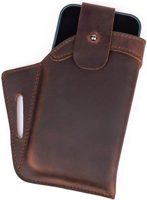 Amazon Topstache Leather Phone Holster For Belt Leather Flip