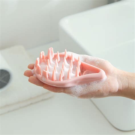 Zbfjinx Silicone Shampoo Scalp Shower Body Washing Hair Massage