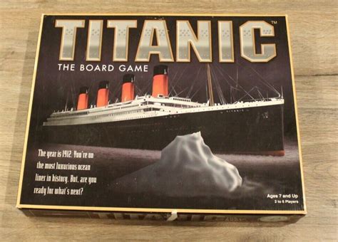 TITANIC: The Board Game - Universal Games - Vintage 1998 Complete ...