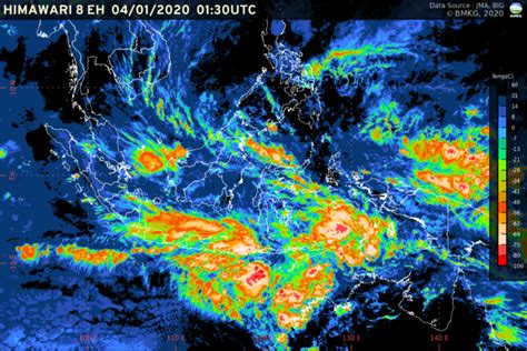 BMKG Peringatkan Waspada Hujan Lebat Di Lampung Sabtu Minggu ANTARA News