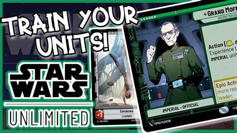 Star Wars Unlimited Leader Spotlight Grand Moff Tarkin Youtube