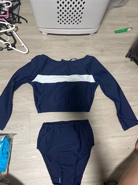 Swimsuit Dance Set Bikini Set Women S Fashion Activewear On Carousell