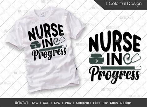 Nurse In Progress SVG Cut File Registe Graphic By Pixel Elites