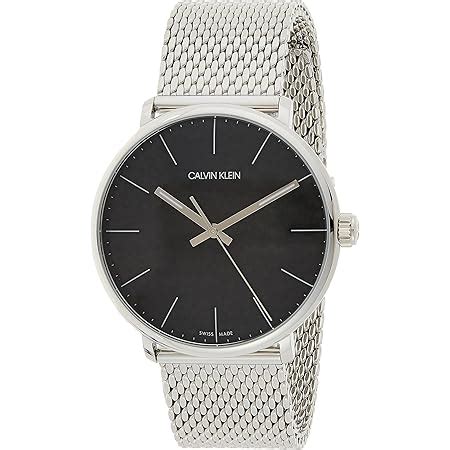 Calvin Klein Analogue Multifunction Quartz Watch For Men With Silver