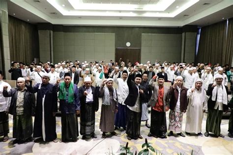 Ratusan Kiai Dan Ulama Di Bogor Raya Deklarasi Dukungan Untuk Ganjar Mahfud