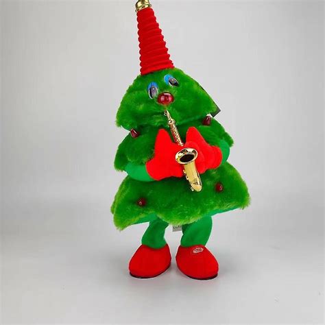 Albero Di Natale Elettrico Di Natale Peluche Giocattolo Albero Di