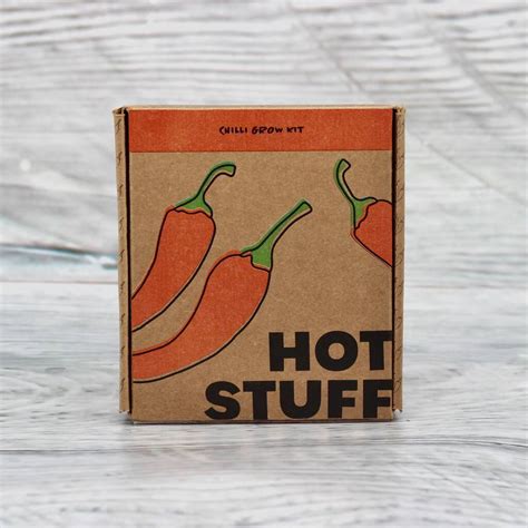 Hot Stuff Chilli Grow Pot Kit By BEEcycle