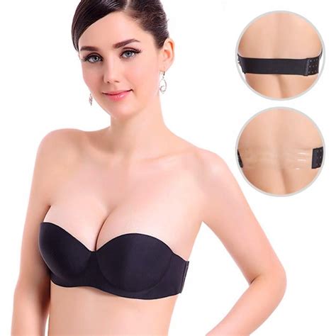 Push Up Strapless Convertible Multiway Thick Padded Supportive Bra For Womens Wedding