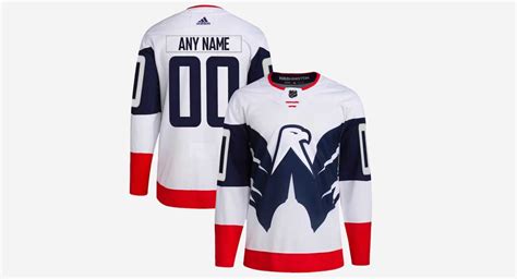 Washington Capitals release photos of Stadium Series jersey