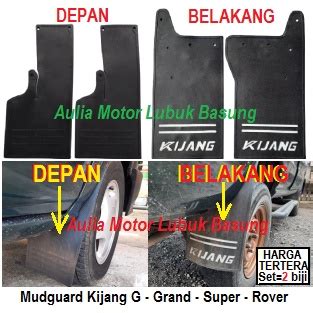 Jual Mudguard Mud Guard Karpet Roda Alas Lumpur Kijang G Kijang Grand