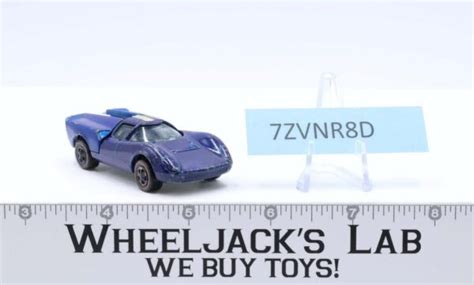 Lola GT70 Blue 1969 Redline Hot Wheels Mattel Vintage RL Wheeljack S Lab