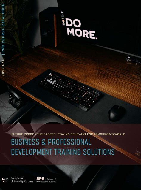 Cpd Catalog Professional Development Fall Career Focused