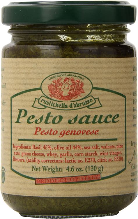 Amazon Rustichella D Abruzzo Pesto Alla Genovese Sauce 4 6