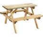 Table Pique Nique Bois Pour Enfant Wapiti