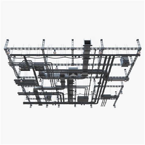 Ceiling Ventilation 3D Model 129 3ds Max Fbx Obj Free3D