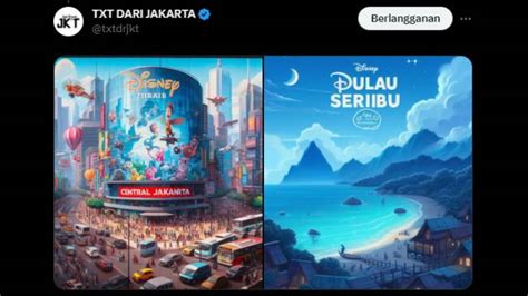 Viral Di Medsos Begini Cara Membuat Poster Ala Disney Pixar Pakai Ai