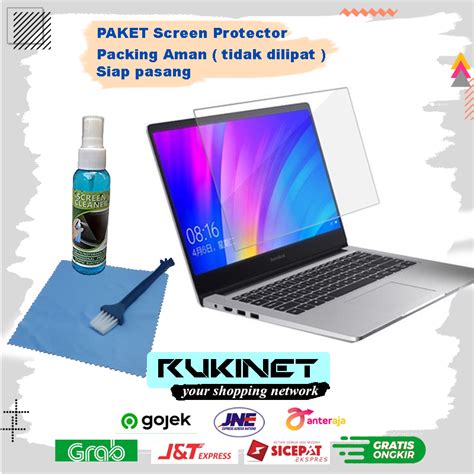 Jual PAKET Screen Protector Laptop Anti Gores Anti Glare Kain Lap