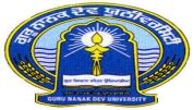guru nanak dev university amritsar admission