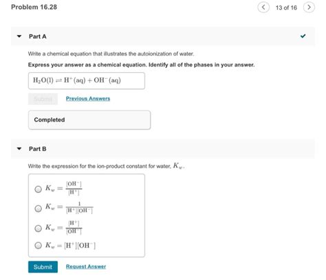 Autoionization Of Water Chemical Equation - Tessshebaylo