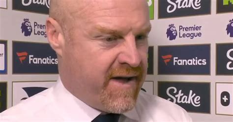 Sean Dyche Hints At Man City Warning After Everton Points Deduction