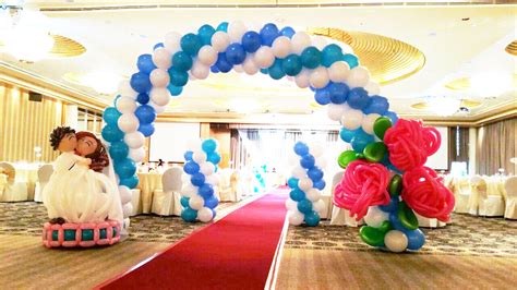 How To Cheer Up Your Reception Venue With Wedding Balloon Decor Wedding