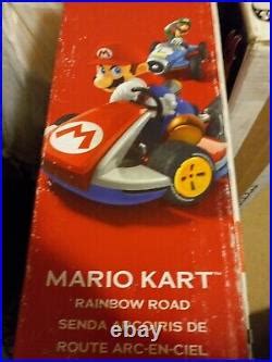 Car Track Set Hot Wheels Mario Kart Rainbow Road Race Track Set Brand New Mattel Nintendo