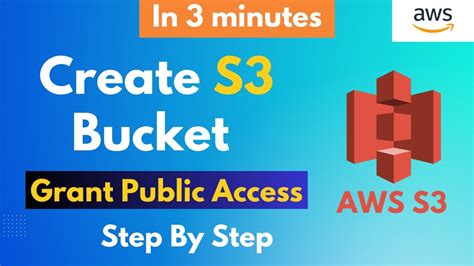 How To Create An Aws S3 Bucket With Bucket Policy And Public Access Step By Step Tutorial